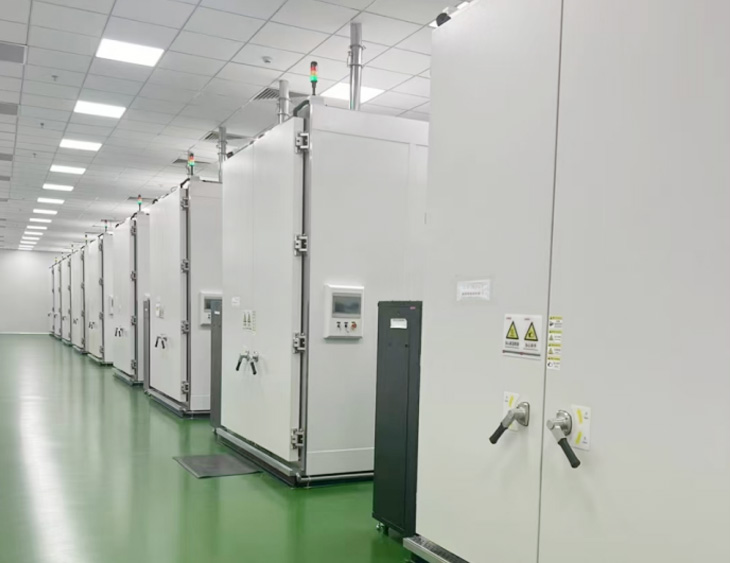 某组件龙头工厂大型组件实验室应用案例
